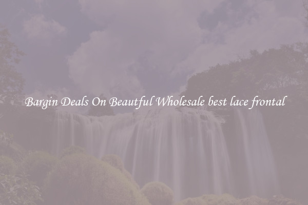Bargin Deals On Beautful Wholesale best lace frontal